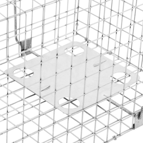 Żywołapka pułapka na kuny szczury i inne zwierzęta 82 x 26 x 26 cm oczka 25 x 25 mm Żywołapka pułapka na kuny szczury i inne zwierzęta 82 x 26 x 26 cm oczka 25 x 25 mm
