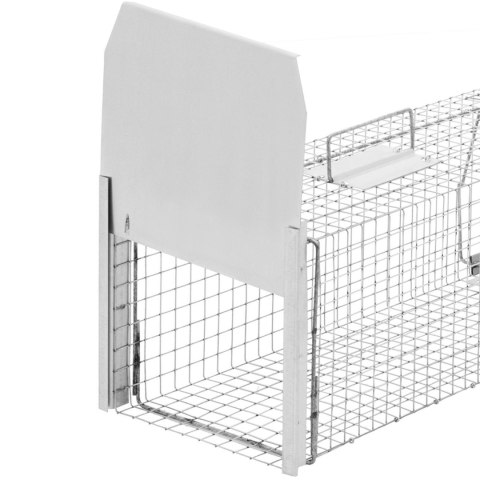 Żywołapka pułapka na kuny szczury i inne zwierzęta 82 x 26 x 26 cm oczka 25 x 25 mm Żywołapka pułapka na kuny szczury i inne zwierzęta 82 x 26 x 26 cm oczka 25 x 25 mm