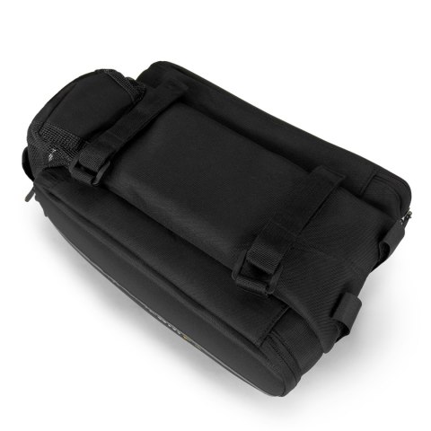 Duża torba rowerowa na bagażnik 35l + pokrowiec przeciwdeszczowy czarny Duża torba rowerowa na bagażnik 35l + pokrowiec przeciwdeszczowy czarny