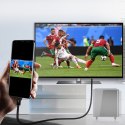 Kabel adapter przejściówka z USB Typ C - HDMI 2.0 4K 60Hz 1.8m czarny