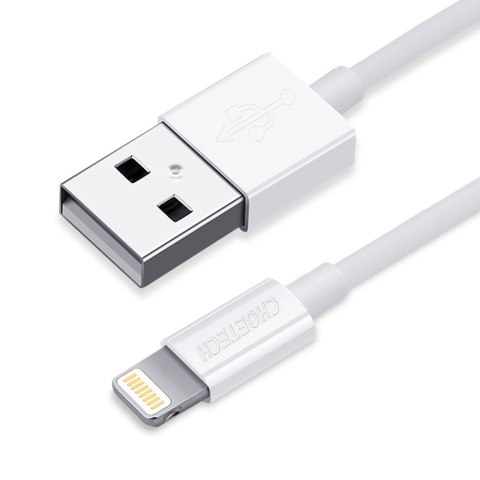 Kabel przewód MFI USB - Lightning 1.2m biały Kabel przewód MFI USB - Lightning 1.2m biały