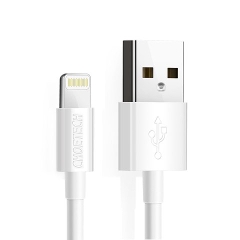 Kabel przewód USB-A - Lightning MFI 1.8m certyfikowany biały Kabel przewód USB-A - Lightning MFI 1.8m certyfikowany biały