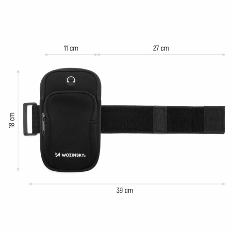 Opaska na telefon do biegania armband niebieska Opaska na telefon do biegania armband niebieska