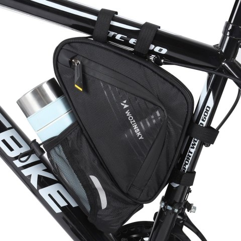 Torba rowerowa pod ramę 1.5l czarna Torba rowerowa pod ramę 1.5l czarna