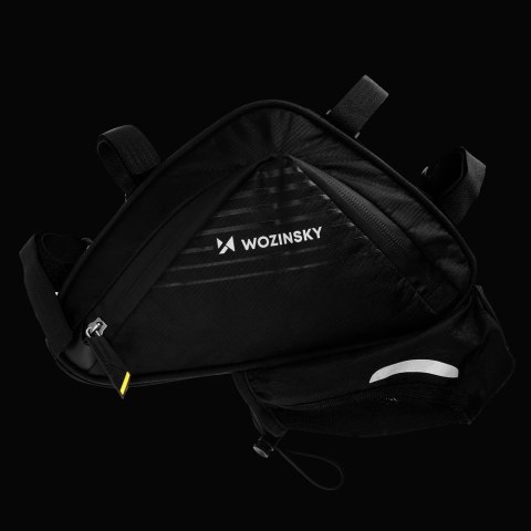 Torba rowerowa pod ramę 1.5l czarna Torba rowerowa pod ramę 1.5l czarna