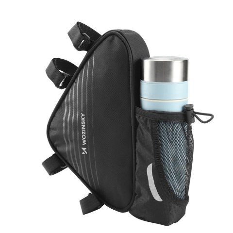 Torba rowerowa pod ramę 1.5l czarna Torba rowerowa pod ramę 1.5l czarna