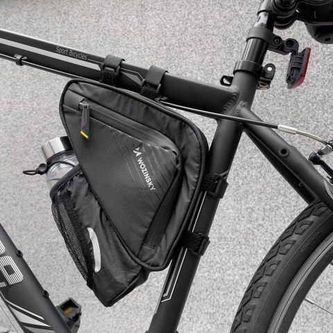 Torba rowerowa pod ramę 1.5l czarna Torba rowerowa pod ramę 1.5l czarna