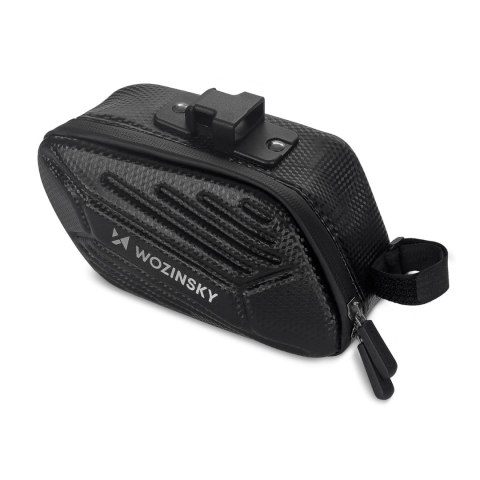 Torba rowerowa pod siodełko wodoodporna 1.5 l czarna Torba rowerowa pod siodełko wodoodporna 1.5 l czarna