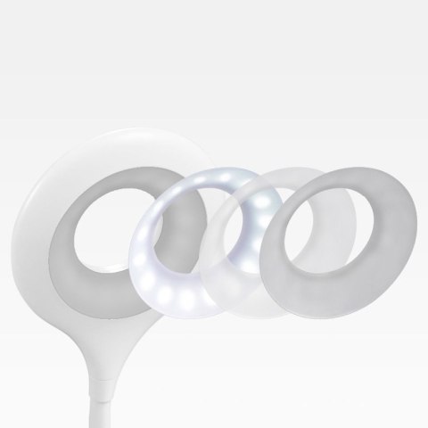 Bezprzewodowa lampka LED do czytania z klipsem + kabel micro USB czarny Bezprzewodowa lampka LED do czytania z klipsem + kabel micro USB czarny