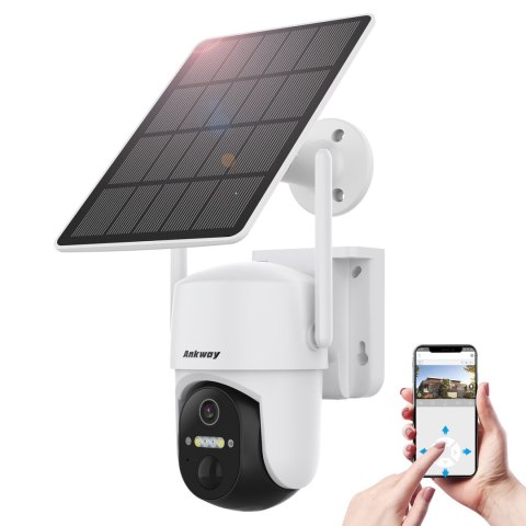 Kamera WiFi z aplikacją sterującą Android iOS IR LED + panel słoneczny 5W Kamera WiFi z aplikacją sterującą Android iOS IR LED + panel słoneczny 5W