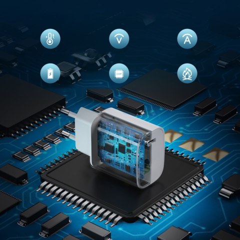 Ładowarka sieciowa Q5004 20W PD do iPhone 12 13 ZESTAW 2szt biały Ładowarka sieciowa Q5004 20W PD do iPhone 12 13 ZESTAW 2szt biały