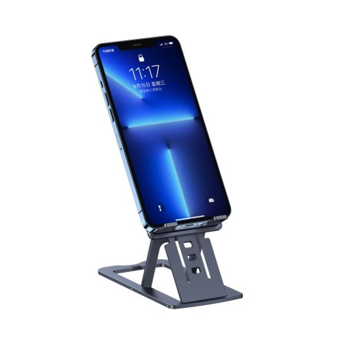 Podstawka składana na telefon smartfon tablet szary Podstawka składana na telefon smartfon tablet szary