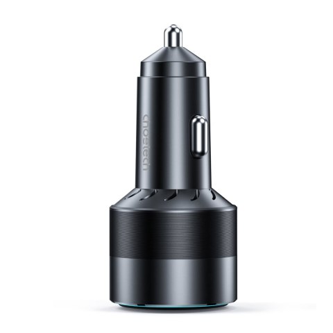Szybka ładowarka samochodowa 130W 2xUSB-C + USB-A czarny Szybka ładowarka samochodowa 130W 2xUSB-C + USB-A czarny