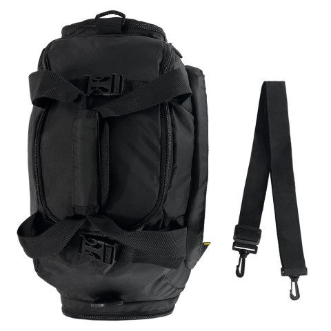 Torba sportowa podróżna plecak bagaż podręczny 40x20x25cm czarny Torba sportowa podróżna plecak bagaż podręczny 40x20x25cm czarny