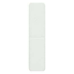 Uchwyt podstawka na telefon Grip Stand samoprzylepny biały