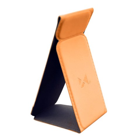 Uchwyt podstawka na telefon Grip Stand samoprzylepny pomarańczowy Uchwyt podstawka na telefon Grip Stand samoprzylepny pomarańczowy