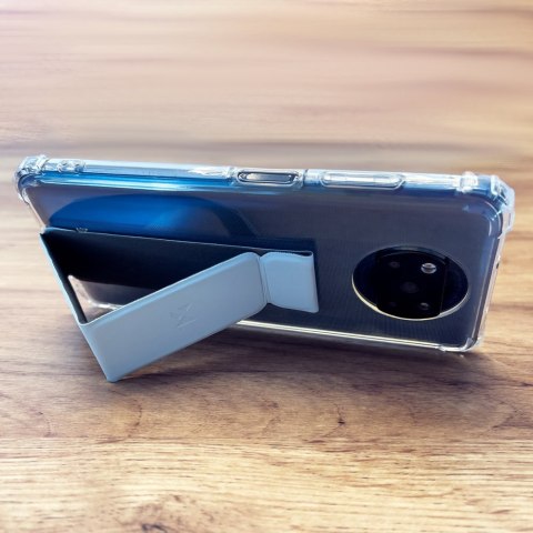 Uchwyt podstawka na telefon Grip Stand samoprzylepny pomarańczowy Uchwyt podstawka na telefon Grip Stand samoprzylepny pomarańczowy