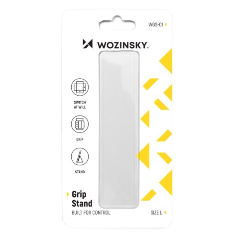 Uchwyt podstawka na telefon Grip Stand samoprzylepny pomarańczowy Uchwyt podstawka na telefon Grip Stand samoprzylepny pomarańczowy
