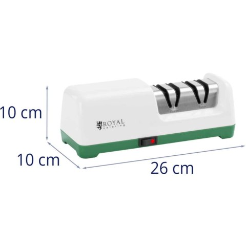 Ostrzałka do noży elektryczna diamentowa 2 poziomy 20 W Ostrzałka do noży elektryczna diamentowa 2 poziomy 20 W