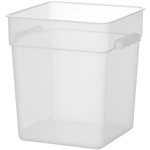 Pojemnik spożywczy do przechowywania żywności z podziałką 17.2 l 290 x 290 x 320 mm - Hendi 870952 Pojemnik spożywczy do przechowywania żywności z podziałką 17.2 l 290 x 290 x 320 mm - Hendi 870952
