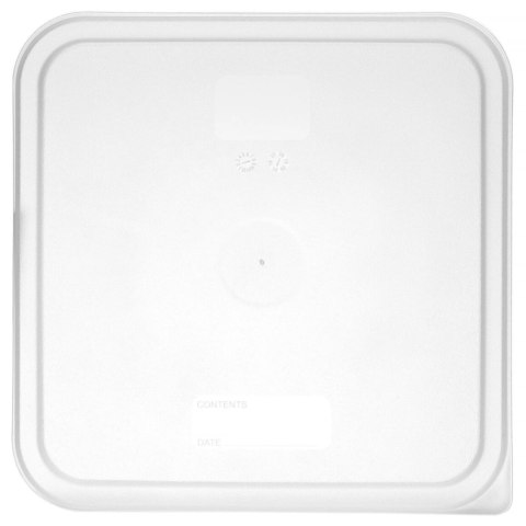 Pokrywka do pojemnika na żywność transparentna 235 x 235 mm - Hendi 870983 Pokrywka do pojemnika na żywność transparentna 235 x 235 mm - Hendi 870983