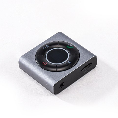 Transmiter audio Bluetooth AUX nadajnik-odbiornik do samochodu telewizora szary Transmiter audio Bluetooth AUX nadajnik-odbiornik do samochodu telewizora szary