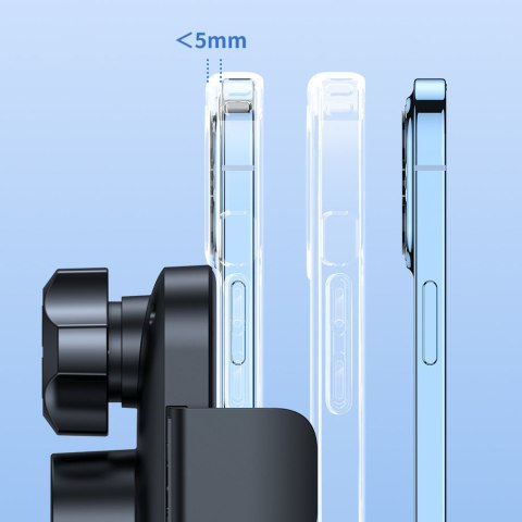 Uchwyt na telefon do samochodu z ładowarką indukcyjną Qi 15W MagSafe na deskę rozdzielczą Uchwyt na telefon do samochodu z ładowarką indukcyjną Qi 15W MagSafe na deskę rozdzielczą