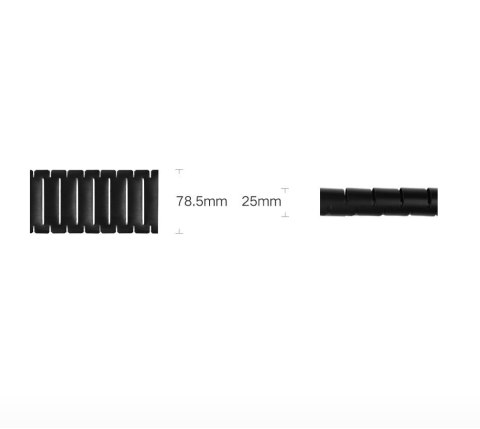 Maskownica organizer do kabli 5m czarny Maskownica organizer do kabli 5m czarny