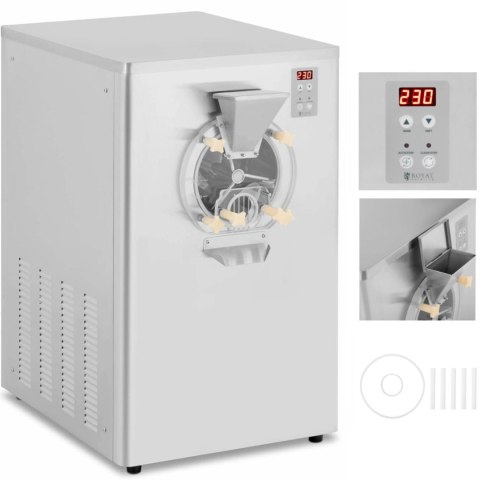 Maszyna automat do lodów sorbetów 1 smak 15-22.5 l/h 1500 W Maszyna automat do lodów sorbetów 1 smak 15-22.5 l/h 1500 W