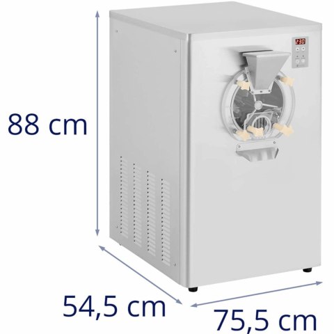 Maszyna automat do lodów sorbetów 1 smak 15-22.5 l/h 1500 W Maszyna automat do lodów sorbetów 1 smak 15-22.5 l/h 1500 W