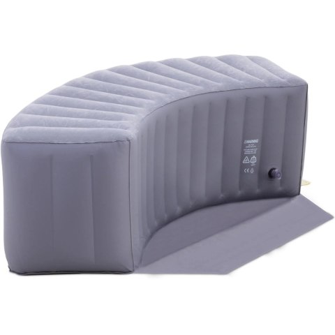 Obrzeże siedzisko ławka do jacuzzi okrągłego dmuchana 165 x 40 x 43 cm Obrzeże siedzisko ławka do jacuzzi okrągłego dmuchana 165 x 40 x 43 cm