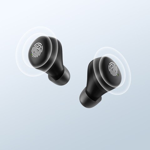 Bezprzewodowe słuchawki TWS Bluetooth 5.1 300mAh czarny Bezprzewodowe słuchawki TWS Bluetooth 5.1 300mAh czarny