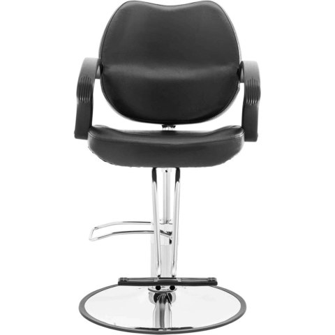 Fotel fryzjerski barberski kosmetyczny z podnóżkiem Physa GRAYS - czarny Fotel fryzjerski barberski kosmetyczny z podnóżkiem Physa GRAYS - czarny