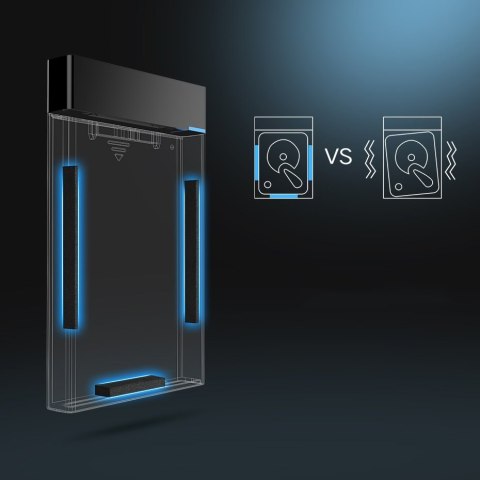 Kieszeń na dysk HDD SSD obudowa dysku SATA 2,5'' USB 3.2 Gen 1 Kieszeń na dysk HDD SSD obudowa dysku SATA 2,5'' USB 3.2 Gen 1