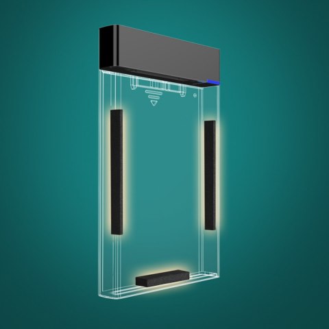 Obudowa kieszeń na dysk SATA 2.5'' 6TB USB-C 3.0 czarny Obudowa kieszeń na dysk SATA 2.5'' 6TB USB-C 3.0 czarny