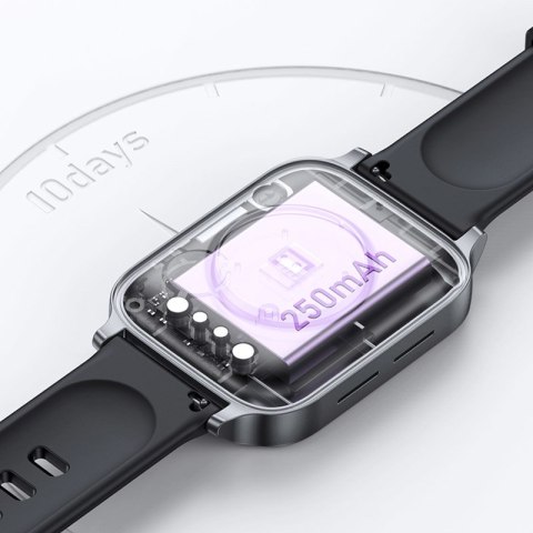 Smartwatch Fit-Life JR-FT3 PRO ciemnoszary Smartwatch Fit-Life JR-FT3 PRO ciemnoszary