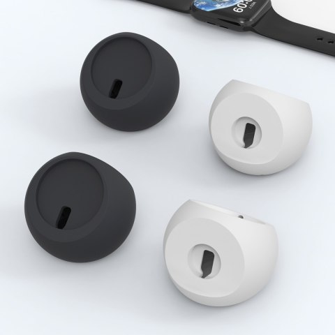 Uchwyt podstawka na ładowarkę indukcyjną stojak na telefon MagSafe czarny Uchwyt podstawka na ładowarkę indukcyjną stojak na telefon MagSafe czarny