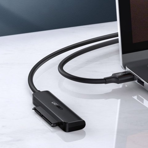 Adapter przejściówka dysku HDD SSD 2.5'' SATA III 3.0 na USB - czarny Adapter przejściówka dysku HDD SSD 2.5'' SATA III 3.0 na USB - czarny
