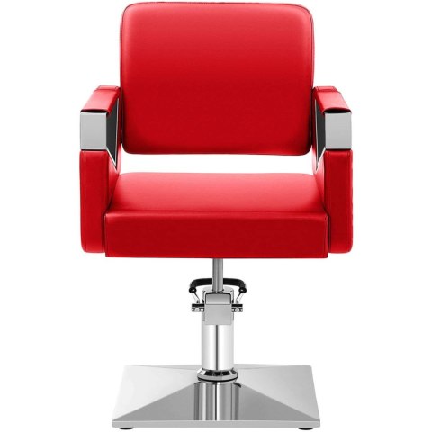 Fotel fryzjerski barberski kosmetyczny Physa BRISTOL - czerwony Fotel fryzjerski barberski kosmetyczny Physa BRISTOL - czerwony