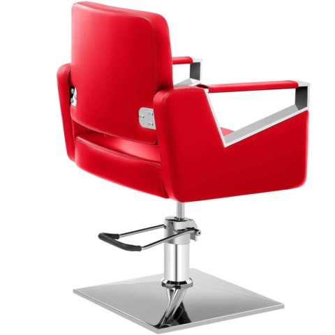 Fotel fryzjerski barberski kosmetyczny Physa BRISTOL - czerwony Fotel fryzjerski barberski kosmetyczny Physa BRISTOL - czerwony