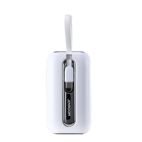 Powerbank 10000mAh Colorful Series 22.5W z kablami USB-C i Iphone Lightning biały Powerbank 10000mAh Colorful Series 22.5W z kablami USB-C i Iphone Lightning biały
