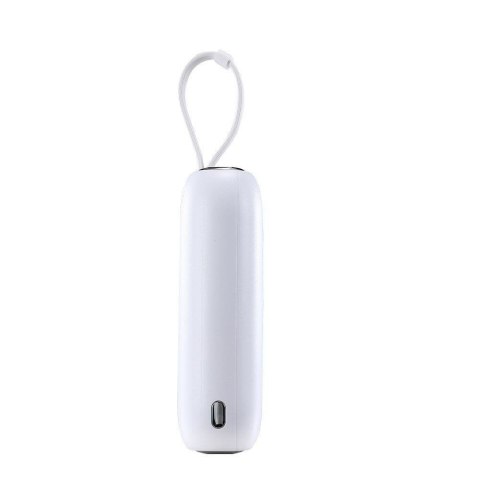 Powerbank 10000mAh Colorful Series 22.5W z kablami USB-C i Iphone Lightning biały Powerbank 10000mAh Colorful Series 22.5W z kablami USB-C i Iphone Lightning biały