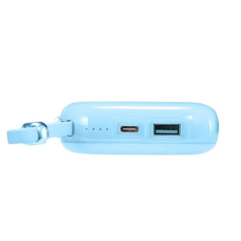 Powerbank 10000mAh Jelly Series 22.5W kabel Iphone Lightning niebieski Powerbank 10000mAh Jelly Series 22.5W kabel Iphone Lightning niebieski