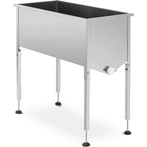Stół wanna pasieczna do odsklepiania ramek ze stali nierdzewnej 104 x 50 x 100 cm Stół wanna pasieczna do odsklepiania ramek ze stali nierdzewnej 104 x 50 x 100 cm