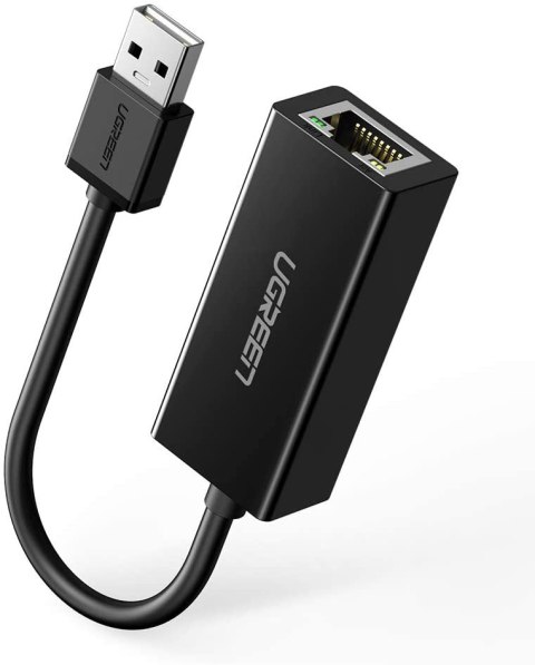Zewnętrzna karta sieciowa LAN RJ45 - USB 2.0 100 Mbps - czarny Zewnętrzna karta sieciowa LAN RJ45 - USB 2.0 100 Mbps - czarny
