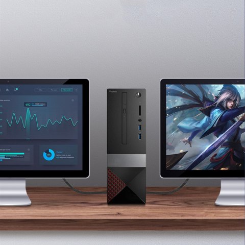 Kabel przewód elastyczny w oplocie HDMI 8K 60Hz 2m - czarny Kabel przewód elastyczny w oplocie HDMI 8K 60Hz 2m - czarny