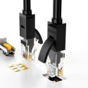 Kabel sieciowy patchcord LAN Ethernet U/UTP Cat. 6 1000Mb/s 8m - czarny