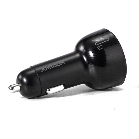 Ładowarka samochodowa do zapalniczki 3 porty USB i 2x USB-C 70W - czarna Ładowarka samochodowa do zapalniczki 3 porty USB i 2x USB-C 70W - czarna