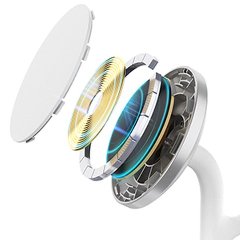 Ładowarka stacja ładująca Apple T585-F 3w1 iPhone 12/13 AirPods Pro Watch - biały Ładowarka stacja ładująca Apple T585-F 3w1 iPhone 12/13 AirPods Pro Watch - biały