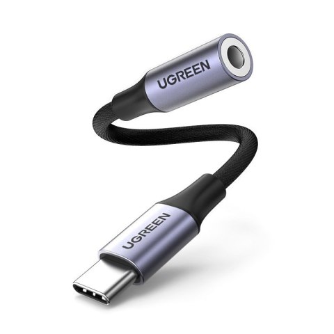Przejściówka do słuchawek USB-C na 3.5mm Mini Jack 10cm - czarny Przejściówka do słuchawek USB-C na 3.5mm Mini Jack 10cm - czarny